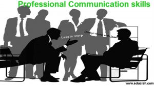 Professional Communication skills